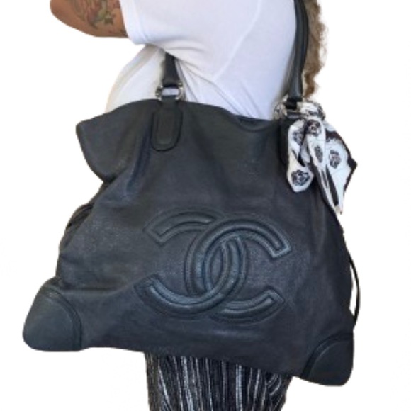 ๐โจ BEAUTIFUL โจ๐ CHANEL CAVIAR LARGE TOTE - Picture 7 of 15